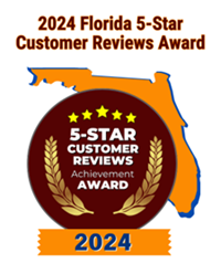 2024 Florida 5-Star Customer Reviews Award